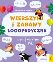 Okładka książki Wierszyki i zabawy logopedyczne z pingwinkiem Piko