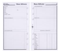 Opakowanie Wkład do organizera ST dane klienta ANTRA