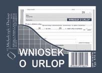 Opakowanie Wniosek o urlop A6