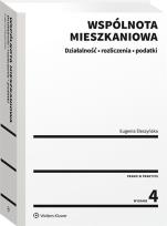 Okładka książki Wspólnota mieszkaniowa Działalność rozliczenia podatki