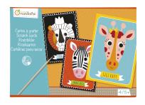 Opakowanie Zestaw kreatywny zdrapki Zwierzęta