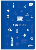 Opakowanie Zeszyt A5/60K kratka PP Angielski (10szt)