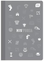 Opakowanie Zeszyt A5/60K kratka PP Historia (10szt)