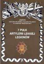 Okładka książki 7 pułk artylerii lekkiej legionów