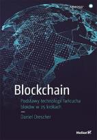 Okładka książki Blockchain Podstawy technologii łańcucha bloków w 25 krokach