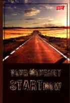 Opakowanie Brulion B5 Unipap 160 kartek gładki mix wzorów