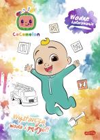 Okładka książki Cocomelon. Wodne kolorowanie