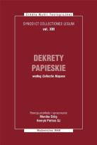Okładka książki Dekrety papieskie