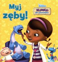 Okładka książki Disney Junior. Klinika dla pluszaków. Myj zęby!