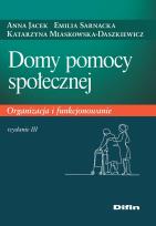 Okładka książki Domy pomocy społecznej