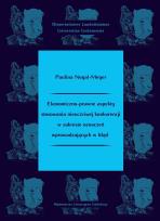 Okładka książki Ekonomiczno-prawne aspekty stosowania..