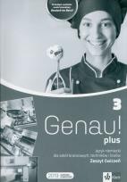 Okładka książki Genau plus 3 Ćwiczenia + kod LEKTORKLETT