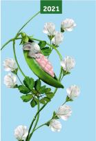 Opakowanie Kalendarz 2021 A5 tygodniowy Pea Pods NARCISSUS