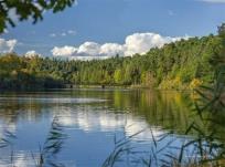 Opakowanie Kalendarz 2021. Jezioro jesień trójdzielny RADWAN