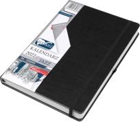 Opakowanie Kalendarz 2022 A4 Dzienny Jazz czarny ELEFANT