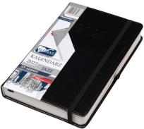 Opakowanie Kalendarz 2022 A5 Dzienny Jazz czarny ELEFANT