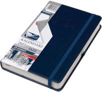 Opakowanie Kalendarz 2022 A5 Dzienny Jazz granatowy ELEFANT