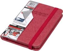 Opakowanie Kalendarz 2022 A7 Tyg. Rock czerwony ELEFANT