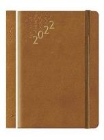 Opakowanie Kalendarz 2022 B7 Flex z gumką brązowy