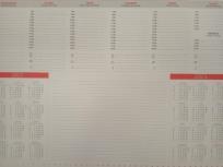 Opakowanie Kalendarz 2022 Biuwar B3 Mały (30kart)