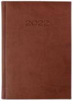 Opakowanie Kalendarz 2022 Dzienny A5 Vivella Brązowy 21D-01