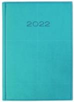 Opakowanie Kalendarz 2022 Dzienny A5 Vivella Turkusowy 21D-11