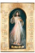 Opakowanie Kalendarz 2022 Plakatowy Średni Jezus Miłosierny