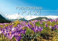 Opakowanie Kalendarz 2022 Ścienny Pozdrowienia z Polski