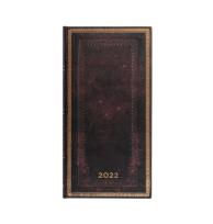 Opakowanie Kalendarz 2022 Slim Black Moroccan Horizontal DE7684-1