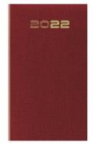 Opakowanie Kalendarz 2022 Tygodniowy Standard rubinowy