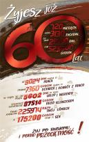 Opakowanie Karnet 60 Urodziny AB ST04