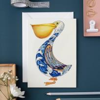 Opakowanie Karnet A124 B6 + koperta Pelikan