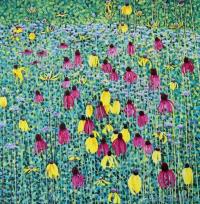 Opakowanie Karnet z kopertą Kwiaty Prairie