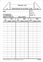 Opakowanie Karta biblioteczna czytelnika 980-5