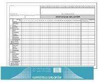 Opakowanie Kartoteka urlopów 525-3