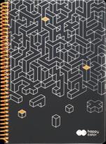 Opakowanie Kołobrulion A4/80K kratka PP Just 1 HAPPY COLOR