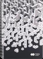 Opakowanie Kołobrulion A4/80K kratka PP Just 4 HAPPY COLOR