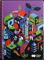 Opakowanie Kołonotatnik A4/80K kratka Me&City 1 HAPPY COLOR