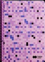 Opakowanie Kołonotatnik A4/80K kratka Pixi 2 HAPPY COLOR