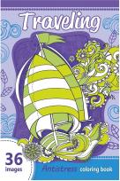 Opakowanie Kolorowanka antystresowa 124x197 Traveling 36 TW
