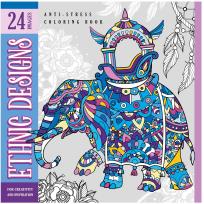 Opakowanie Kolorowanka antystresowa 200x200 12 Ethnic Designs