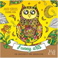 Opakowanie Kolorowanka antystresowa 200x200 12 Funny arts