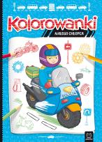 Okładka książki Kolorowanki małego chłopca