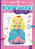 Okładka książki Kolorowanki małej dziewczynki