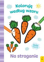 Okładka książki Koloruję według wzoru. Na straganie