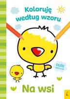 Okładka książki Koloruję według wzoru. Na wsi