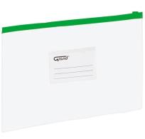 Opakowanie Koperta A4 na suwak zielony GRAND