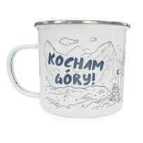 Opakowanie Kubek emaliowany - Kocham Góry!