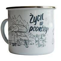 Opakowanie Kubek emaliowany - Życie w podróży!