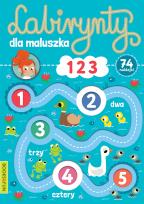 Okładka książki Labirynty dla maluszka 123